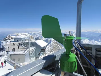 Pollenfalle Zugspitze (Foto: Dr. S. Jochner)