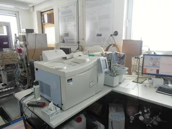 Labor in der Umweltforschungsstation Schneefernerhaus (Foto: Dr. S. Jochner)