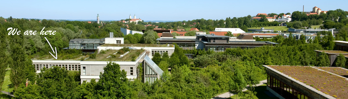 You'll find us in the "Institut für Landespflege und Botanik" in Freising, Campus Weihenstephan (Photo: Uli Benz / TU München)